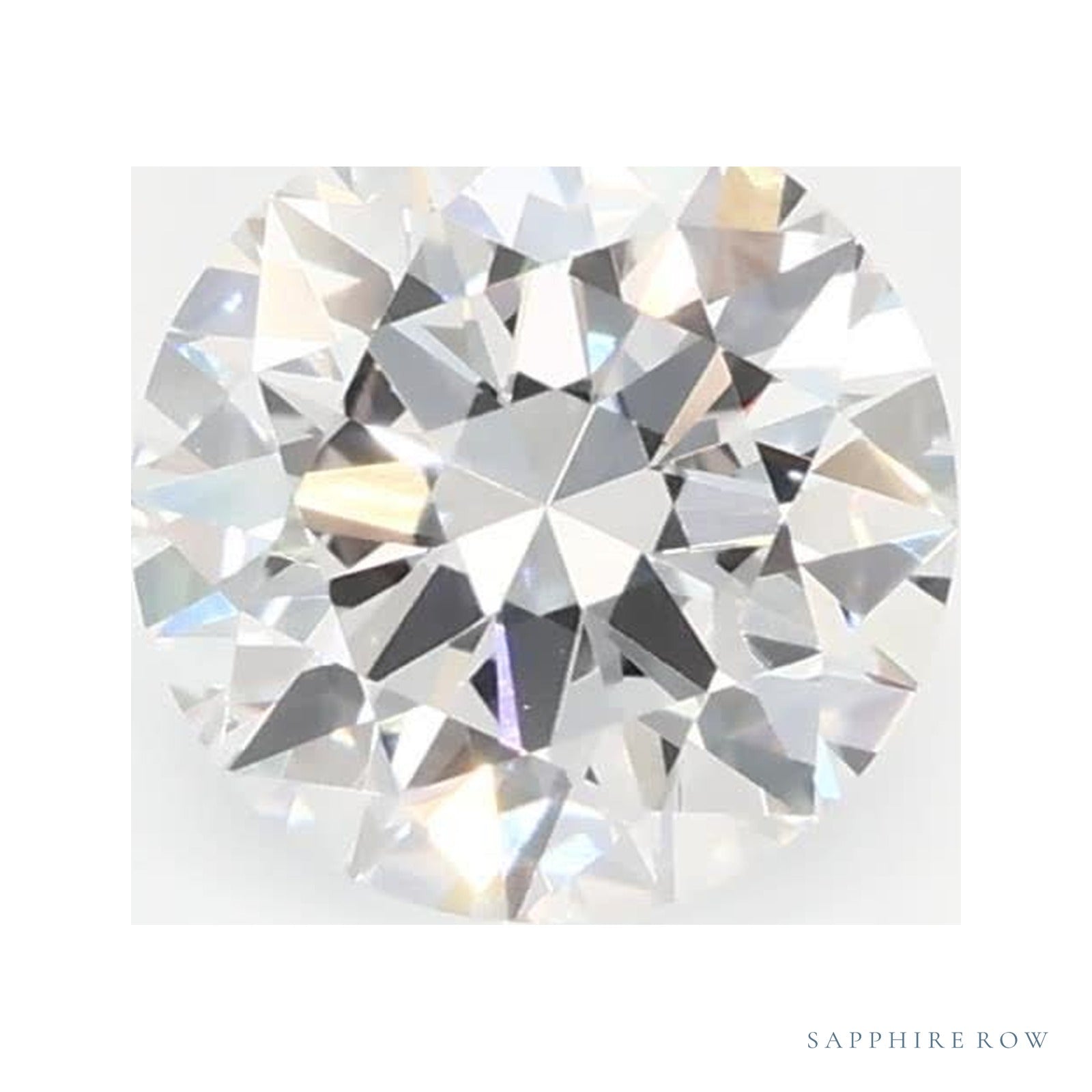 0.70 ct Round Lab-Grown Diamond – D VVS2 — Sapphire Row · cut · cut3 · cut4