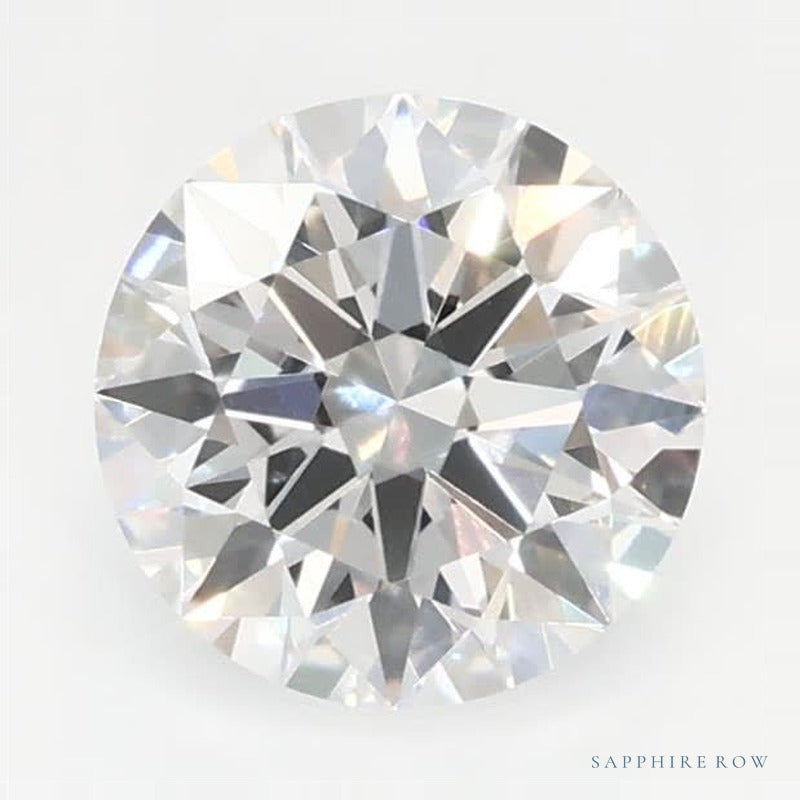 0.70 ct lab-grown diamond, round cut | Sapphire Row · cut6