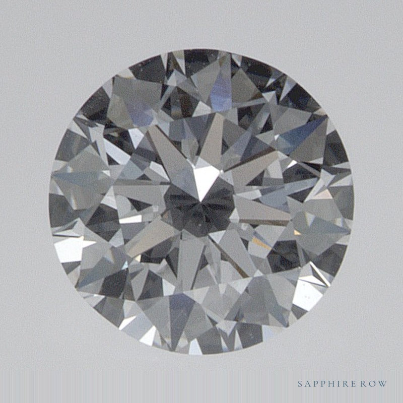 0.70 ct lab-grown diamond, round cut | Sapphire Row · cut6