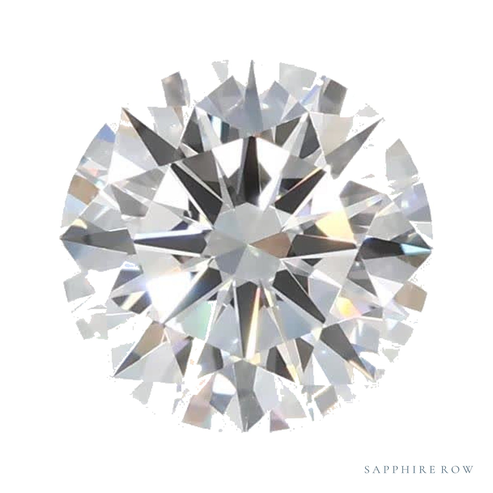0.70 ct Round Lab-Grown Diamond – E VVS2 — Sapphire Row · cut · cut3 · cut4
