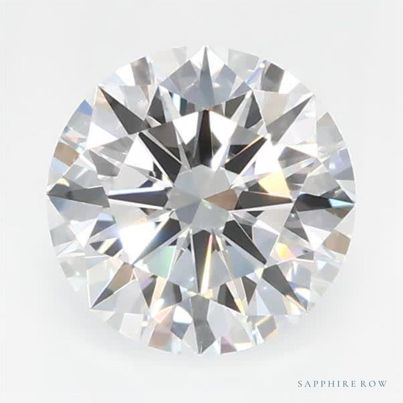0.70 ct lab-grown diamond, round cut | Sapphire Row · cut6