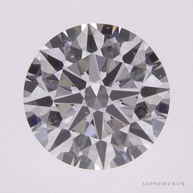 0.70 ct lab-grown diamond, round cut | Sapphire Row · cut6