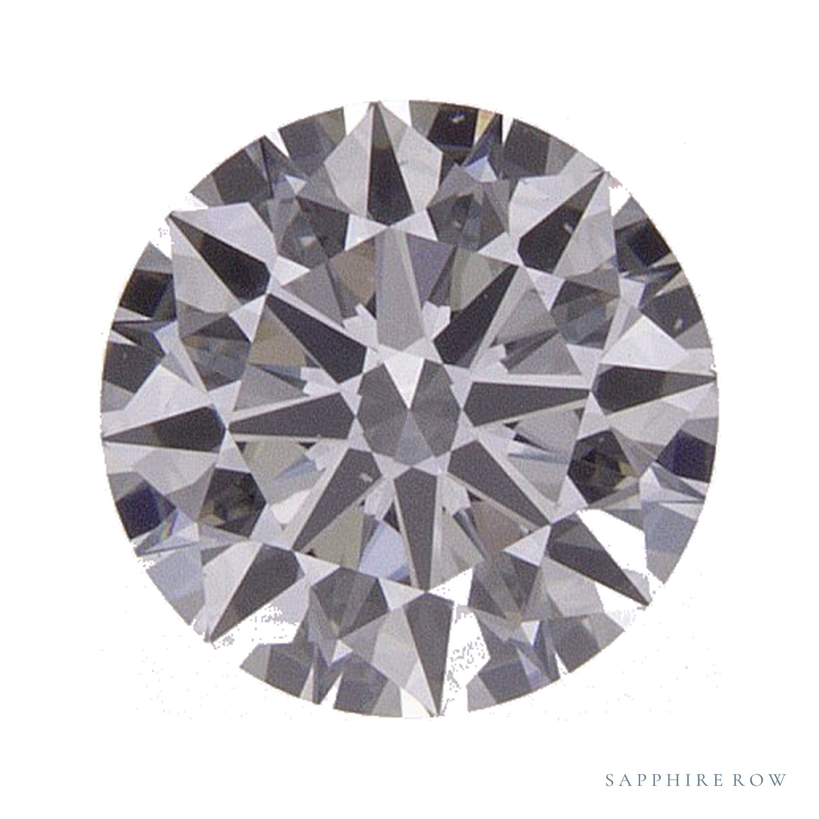 0.70 ct Round Lab-Grown Diamond – D VVS2 — Sapphire Row · cut · cut3 · cut4