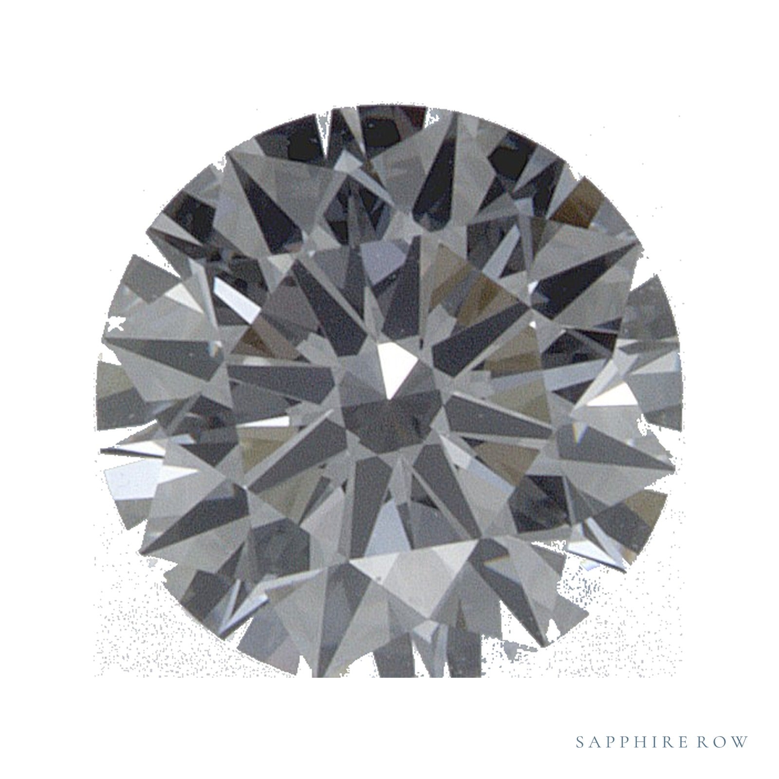 0.70 ct Round Lab-Grown Diamond – D VVS2 — Sapphire Row · cut · cut3 · cut4