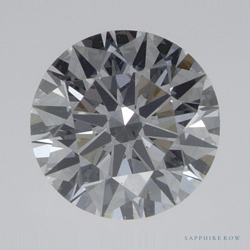 0.70 ct lab-grown diamond, round cut | Sapphire Row · cut6