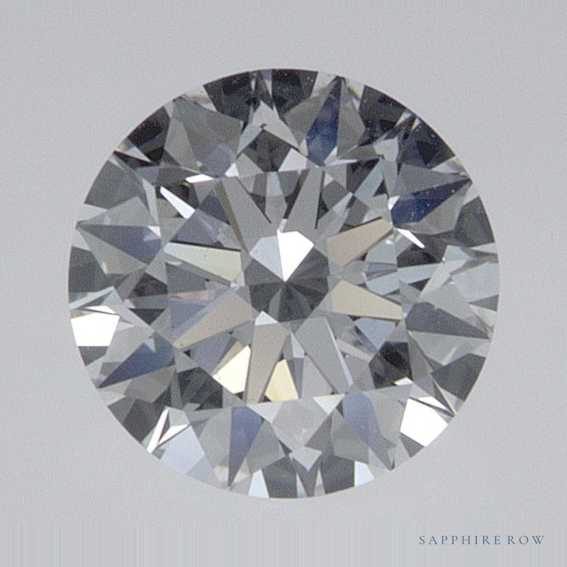 0.70 ct lab-grown diamond, round cut | Sapphire Row · cut6
