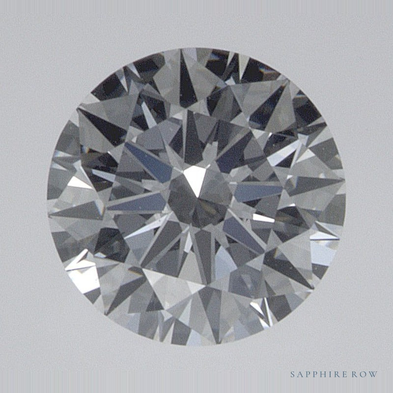 0.70 ct lab-grown diamond, round cut | Sapphire Row · cut6