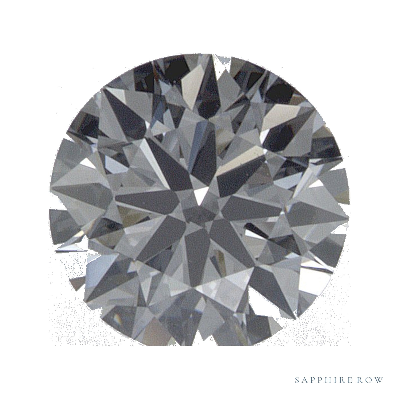 0.70 ct Round Lab-Grown Diamond – D VVS2 — Sapphire Row · cut · cut3 · cut4