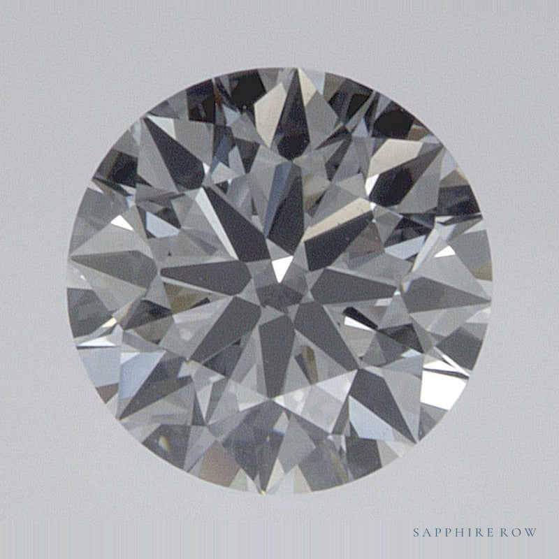 0.70 ct lab-grown diamond, round cut | Sapphire Row · cut6