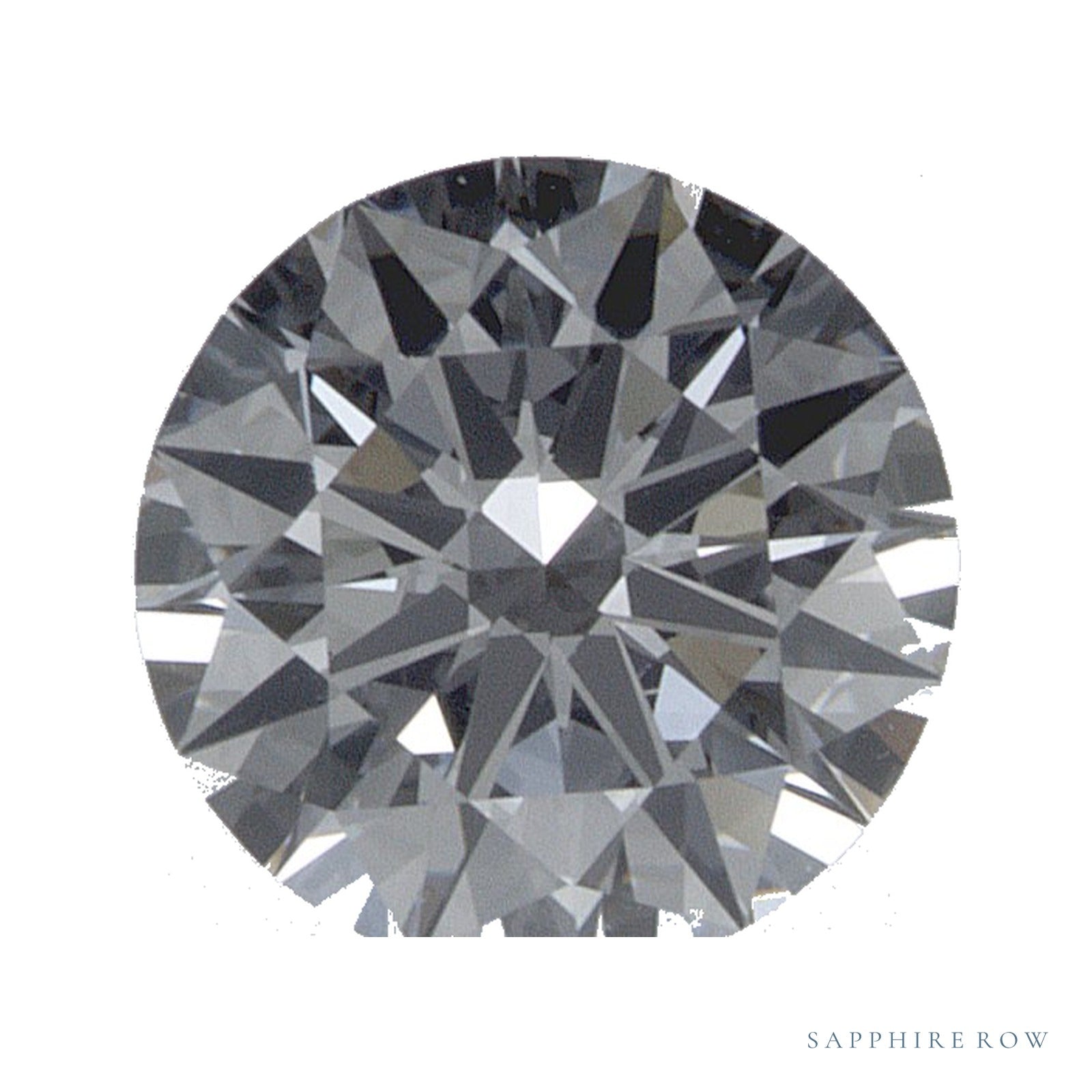 0.70 ct Round Lab-Grown Diamond – D VVS2 — Sapphire Row · cut · cut3 · cut4