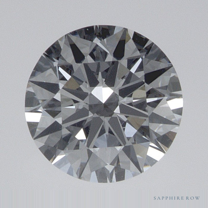 0.70 ct lab-grown diamond, round cut | Sapphire Row · cut6