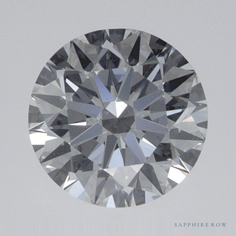 0.70 ct lab-grown diamond, round cut | Sapphire Row · cut6