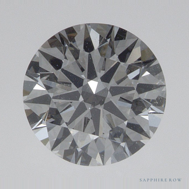 0.70 ct lab-grown diamond, round cut | Sapphire Row · cut6