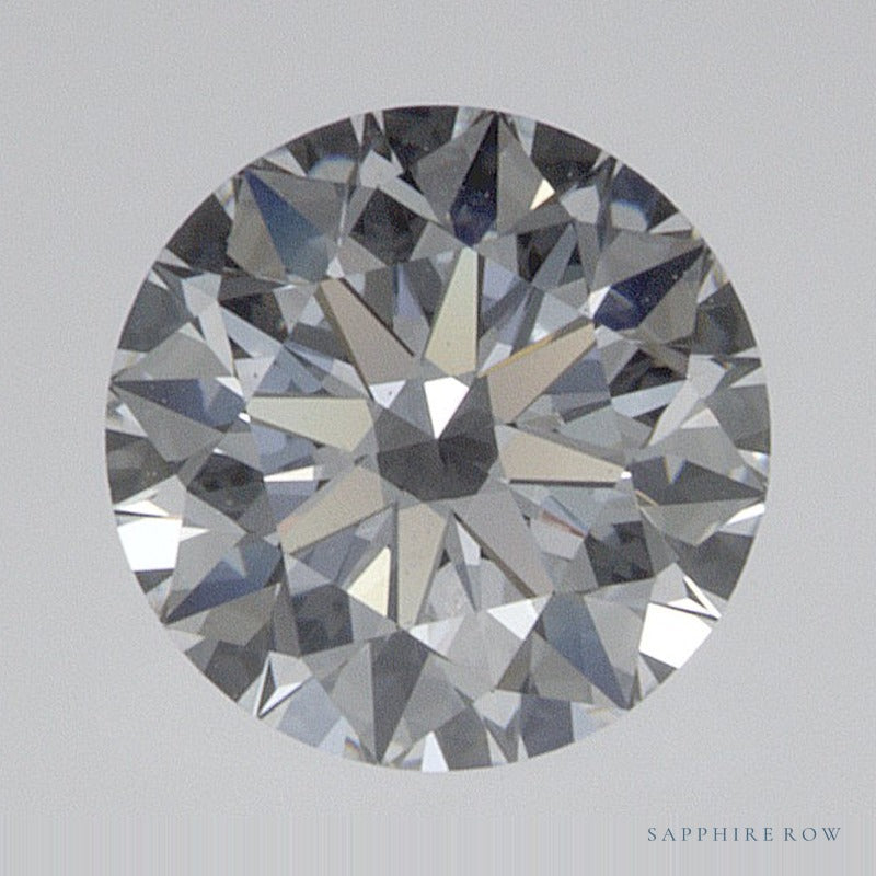 0.70 ct lab-grown diamond, round cut | Sapphire Row · cut6