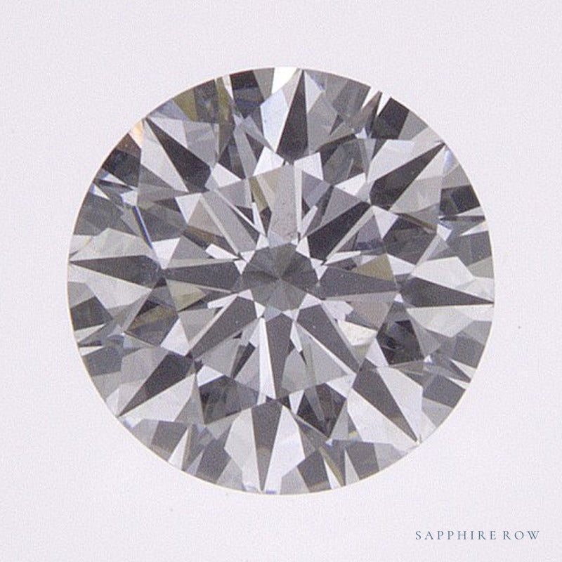 0.70 ct lab-grown diamond, round cut | Sapphire Row · cut6