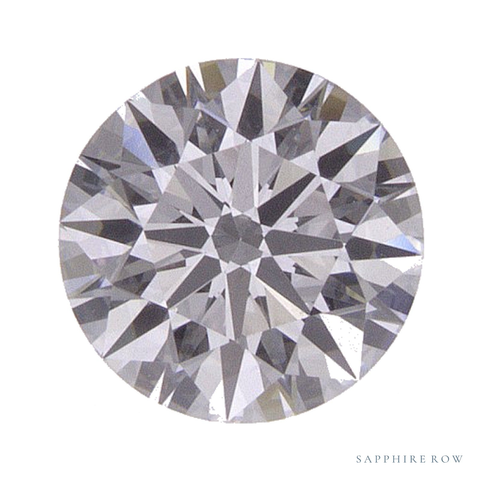 0.70 ct Round Lab-Grown Diamond – D VVS2 — Sapphire Row · cut · cut3 · cut4