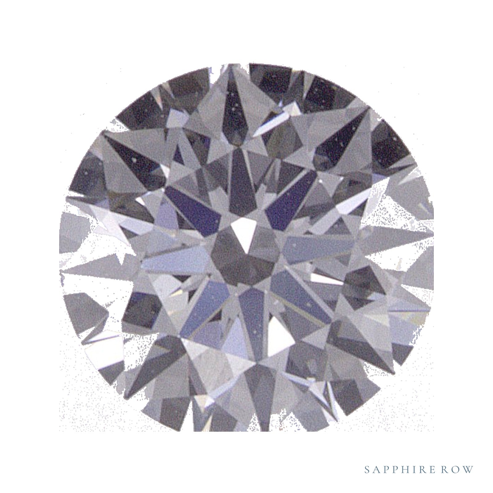 0.70 ct Round Lab-Grown Diamond – D VVS2 — Sapphire Row · cut · cut3 · cut4