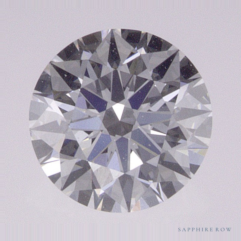 0.70 ct lab-grown diamond, round cut | Sapphire Row · cut6