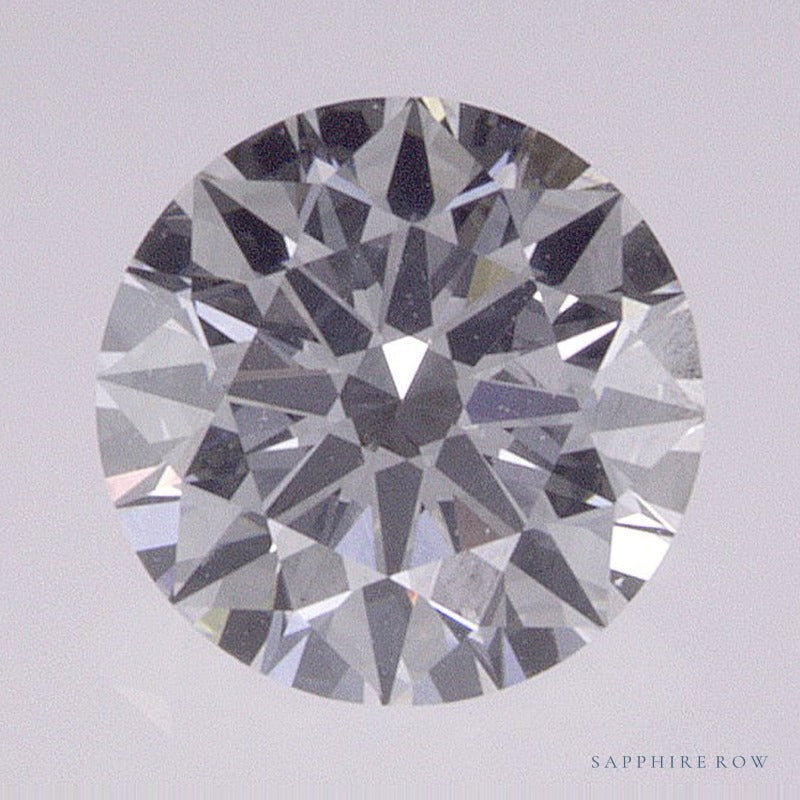 0.70 ct lab-grown diamond, round cut | Sapphire Row · cut6