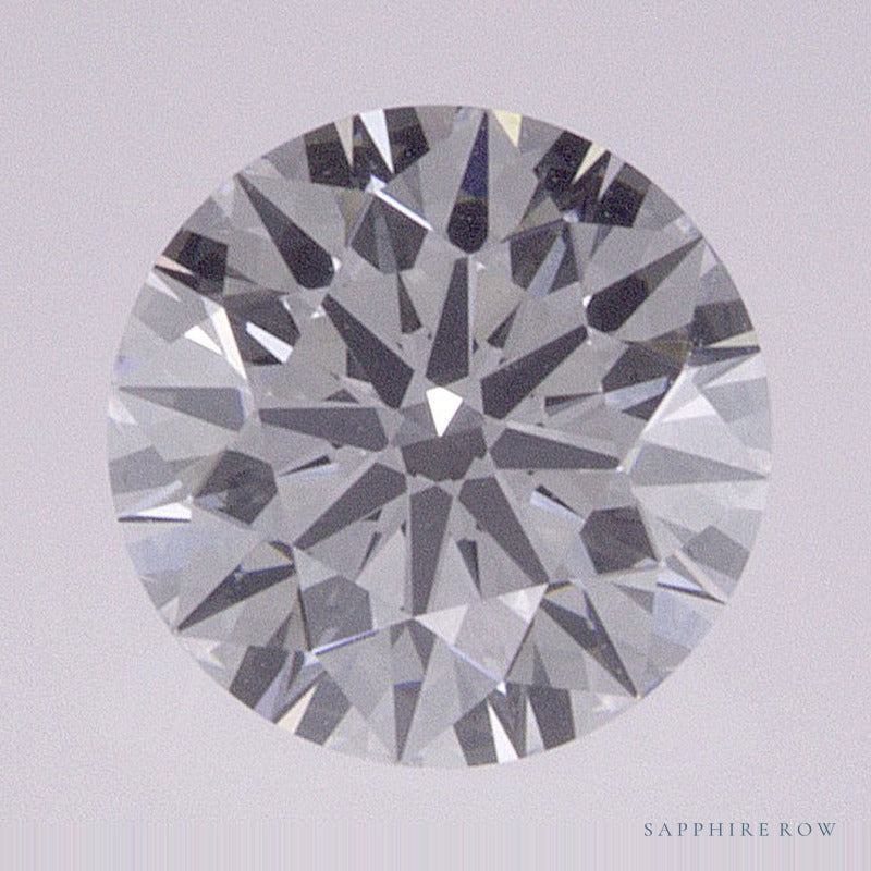 0.70 ct lab-grown diamond, round cut | Sapphire Row · cut6