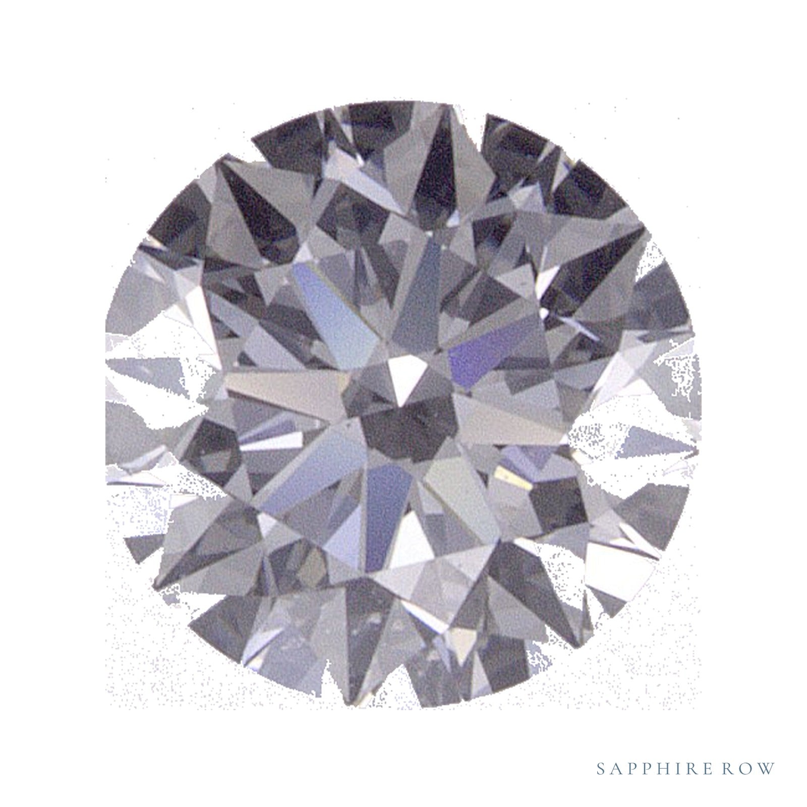0.70 ct Round Lab-Grown Diamond – D VVS2 — Sapphire Row · cut · cut3 · cut4