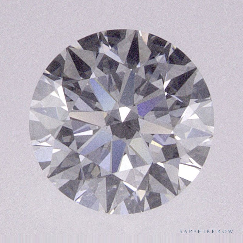 0.70 ct lab-grown diamond, round cut | Sapphire Row · cut6