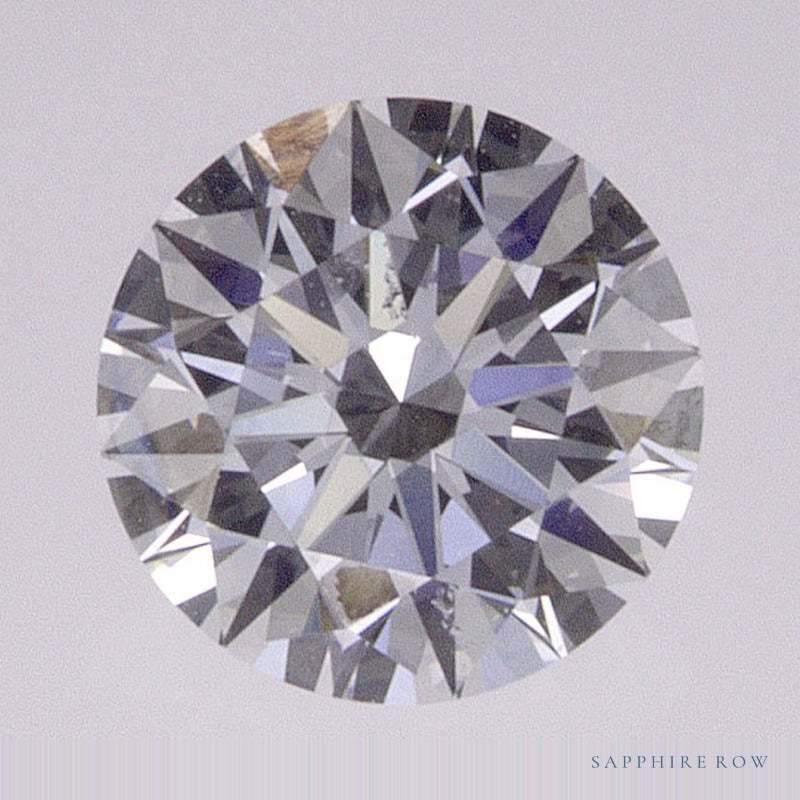 0.70 ct lab-grown diamond, round cut | Sapphire Row · cut7