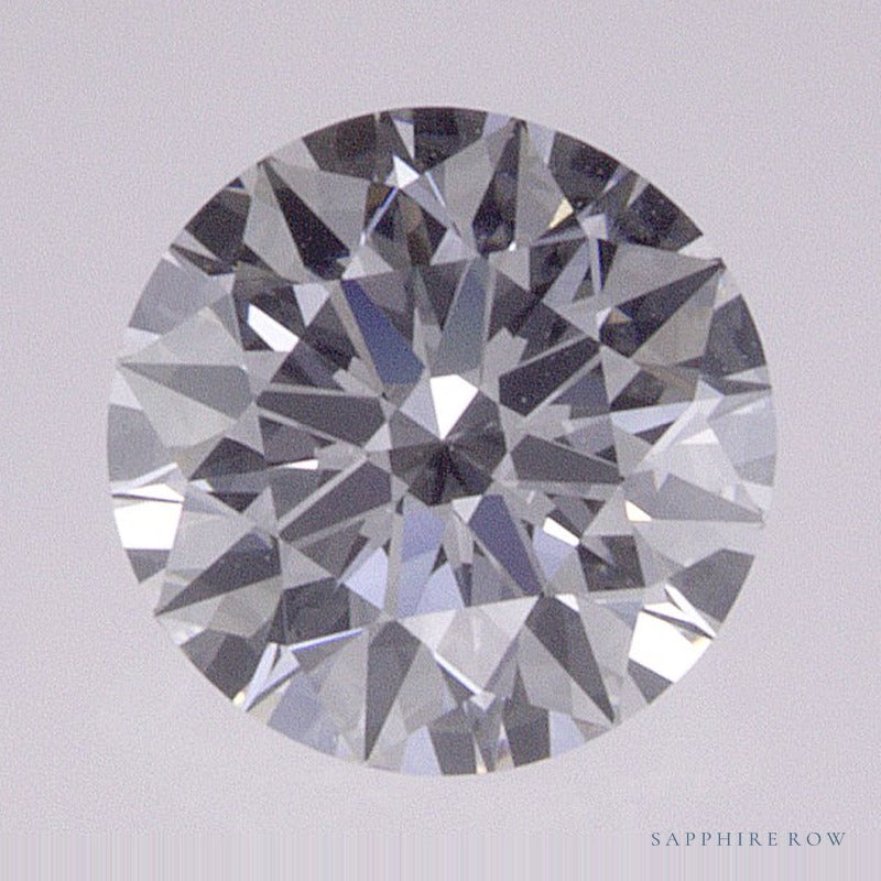 0.70 ct lab-grown diamond, round cut | Sapphire Row · cut6