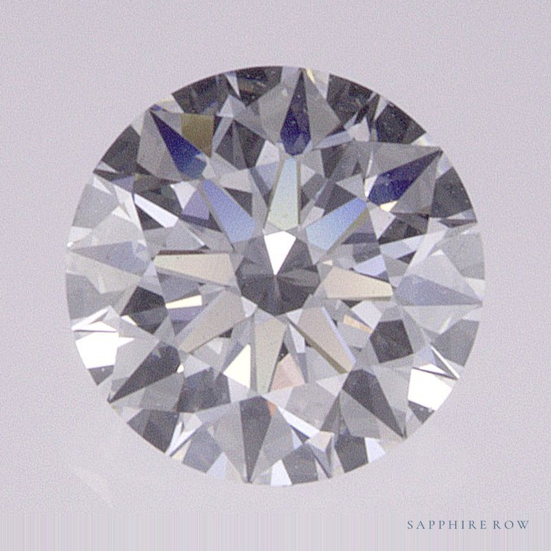 0.70 ct lab-grown diamond, round cut | Sapphire Row · cut6