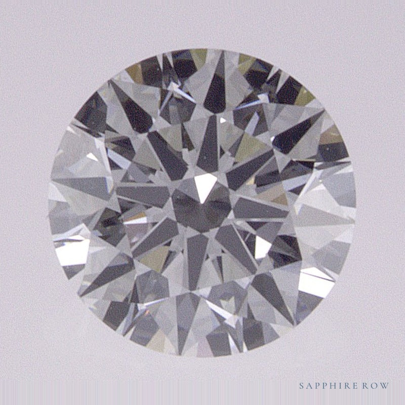0.70 ct lab-grown diamond, round cut | Sapphire Row · cut6