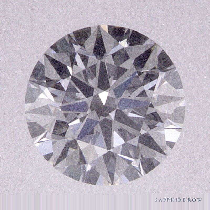 0.70 ct lab-grown diamond, round cut | Sapphire Row · cut6
