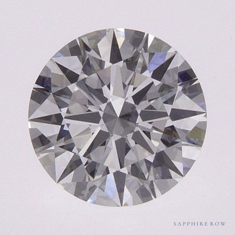 0.70 ct lab-grown diamond, round cut | Sapphire Row · cut7