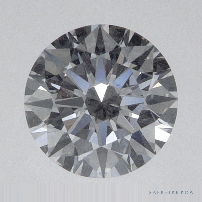 0.70 ct lab-grown diamond, round cut | Sapphire Row · cut7