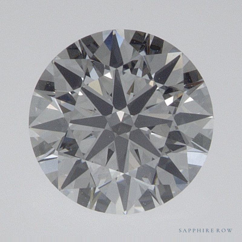 0.70 ct lab-grown diamond, round cut | Sapphire Row · cut6