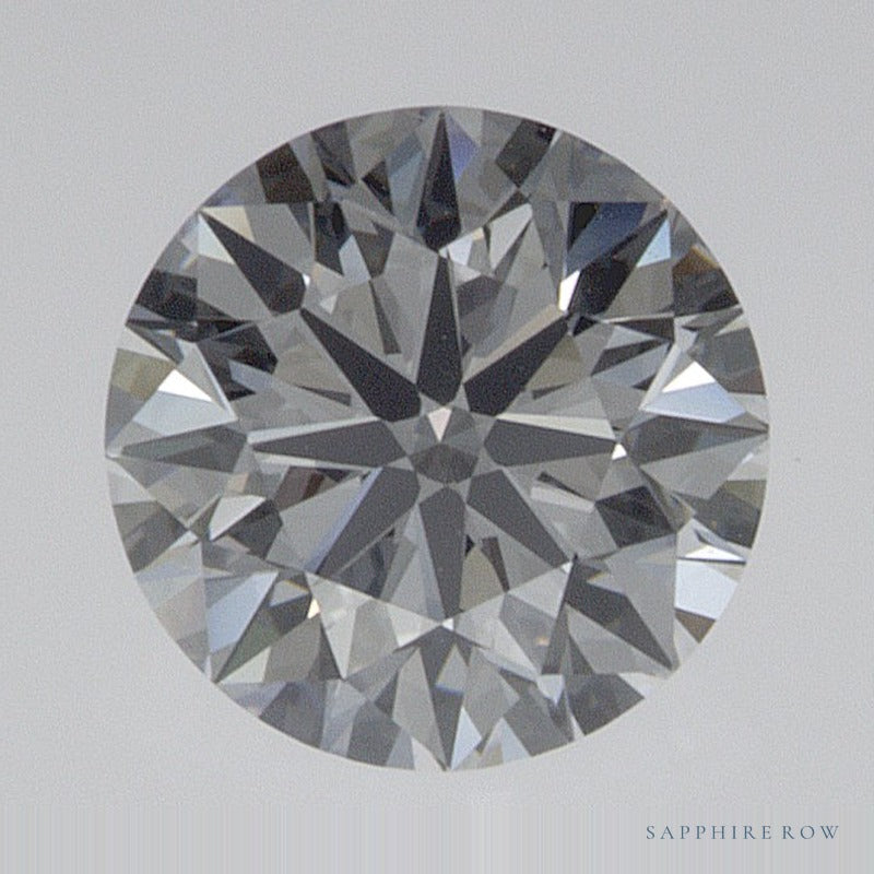 0.70 ct lab-grown diamond, round cut | Sapphire Row · cut6