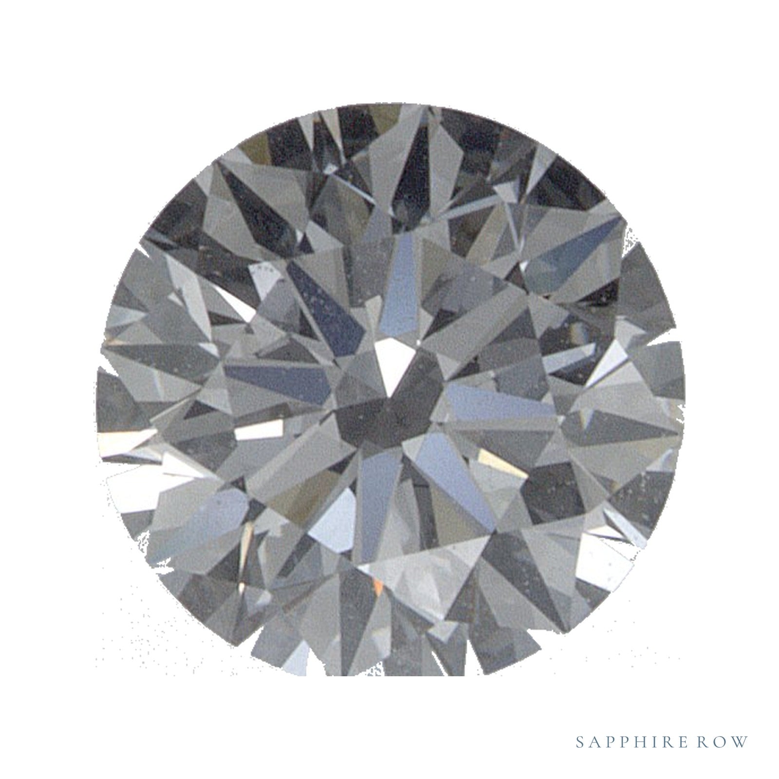 0.70 ct lab-grown diamond, round cut | Sapphire Row