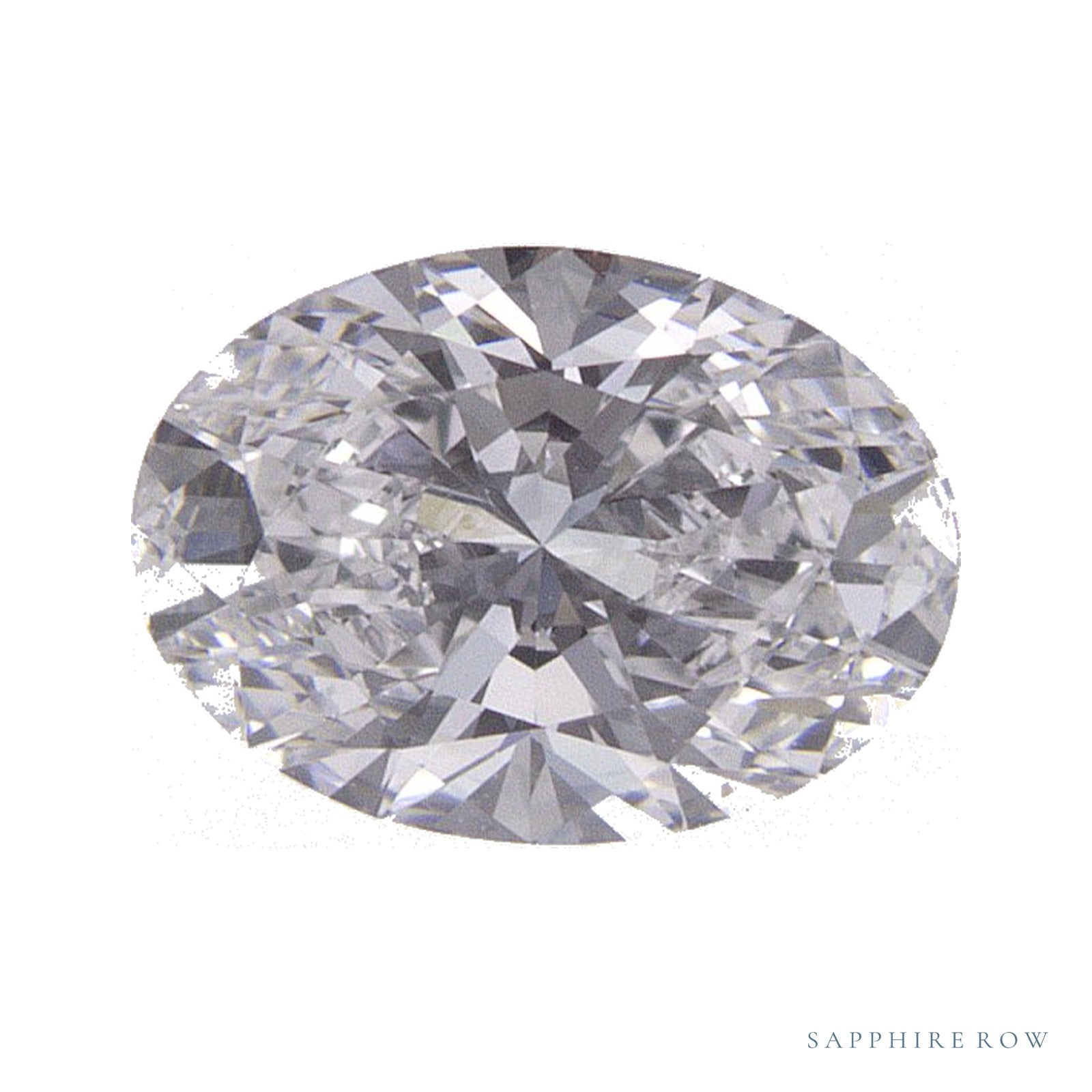 0.69 ct Oval Lab-Grown Diamond – D VVS1 — Sapphire Row · cut · cut3 · cut4