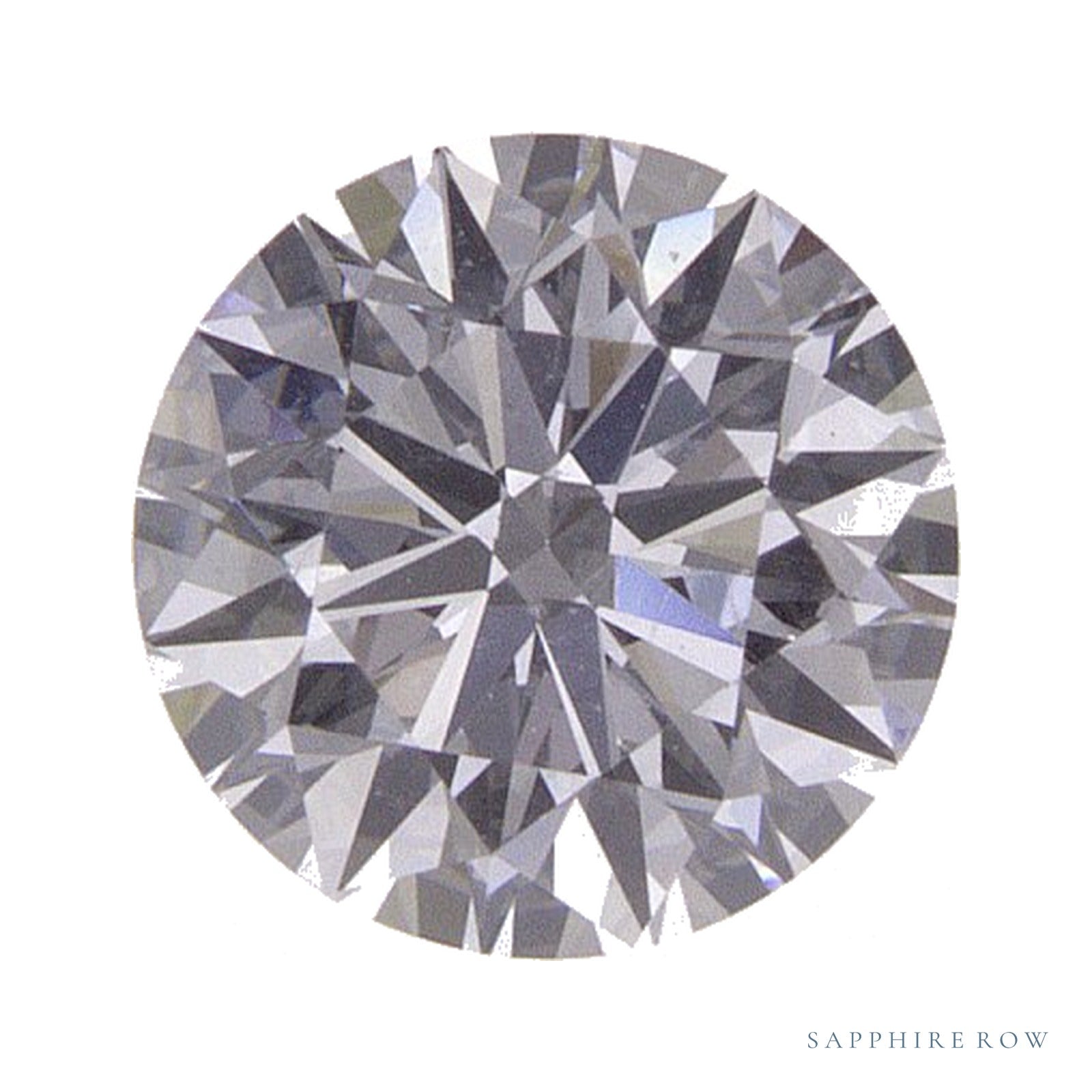 0.69 ct Round Lab-Grown Diamond – D VVS2 — Sapphire Row · cut · cut3 · cut4