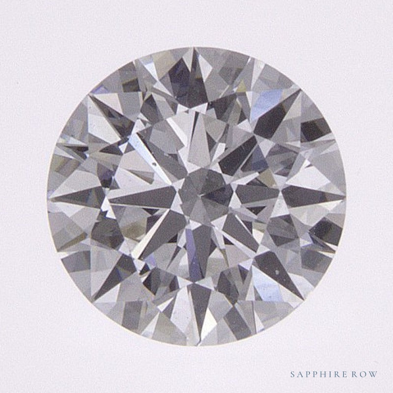 0.69 ct lab-grown diamond, round cut | Sapphire Row · cut6