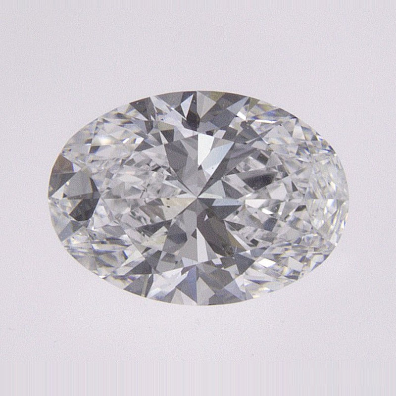 0.68 ct lab-grown diamond, oval cut | Sapphire Row · cut7