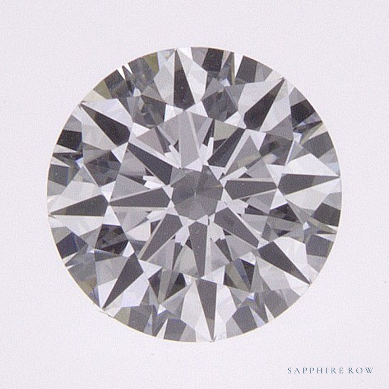0.68 ct lab-grown diamond, round cut | Sapphire Row · cut6