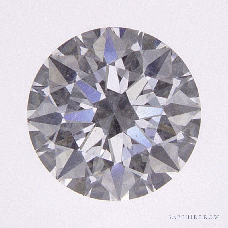 0.67 ct lab-grown diamond, round cut | Sapphire Row · cut6