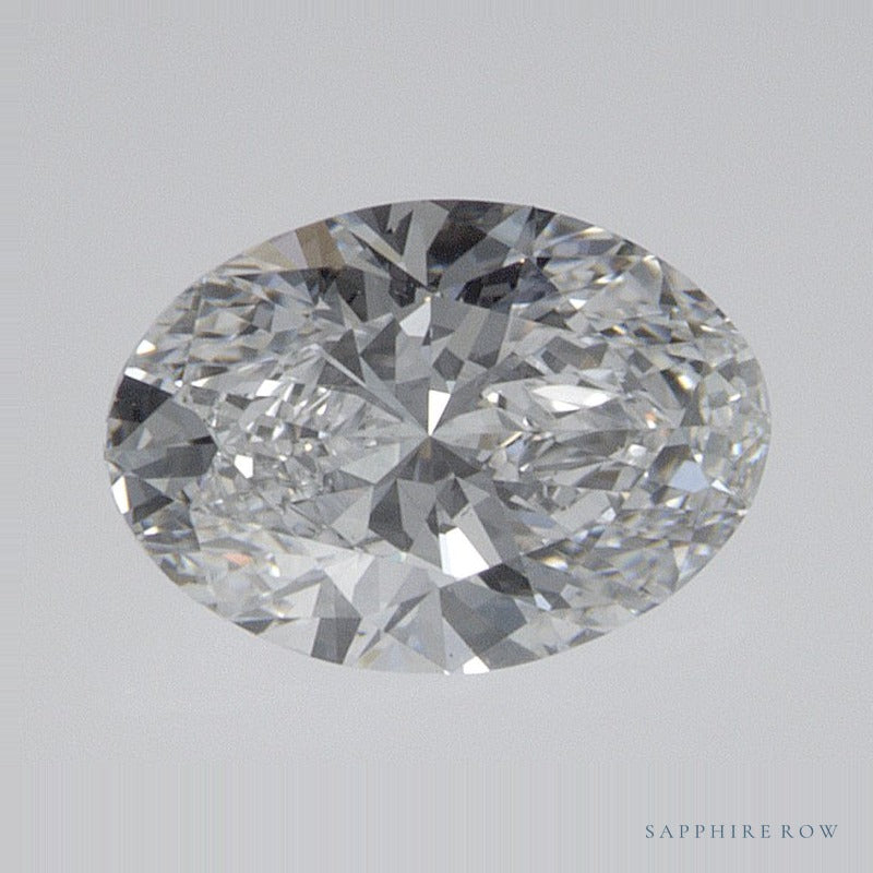 0.67 ct lab-grown diamond, oval cut | Sapphire Row · cut7