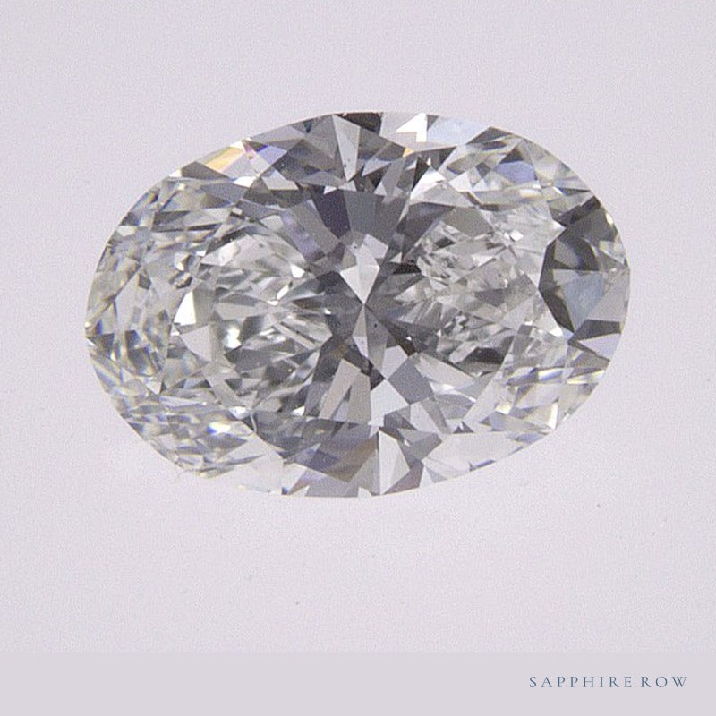 0.66 ct natural diamond, oval cut | Sapphire Row · cut6