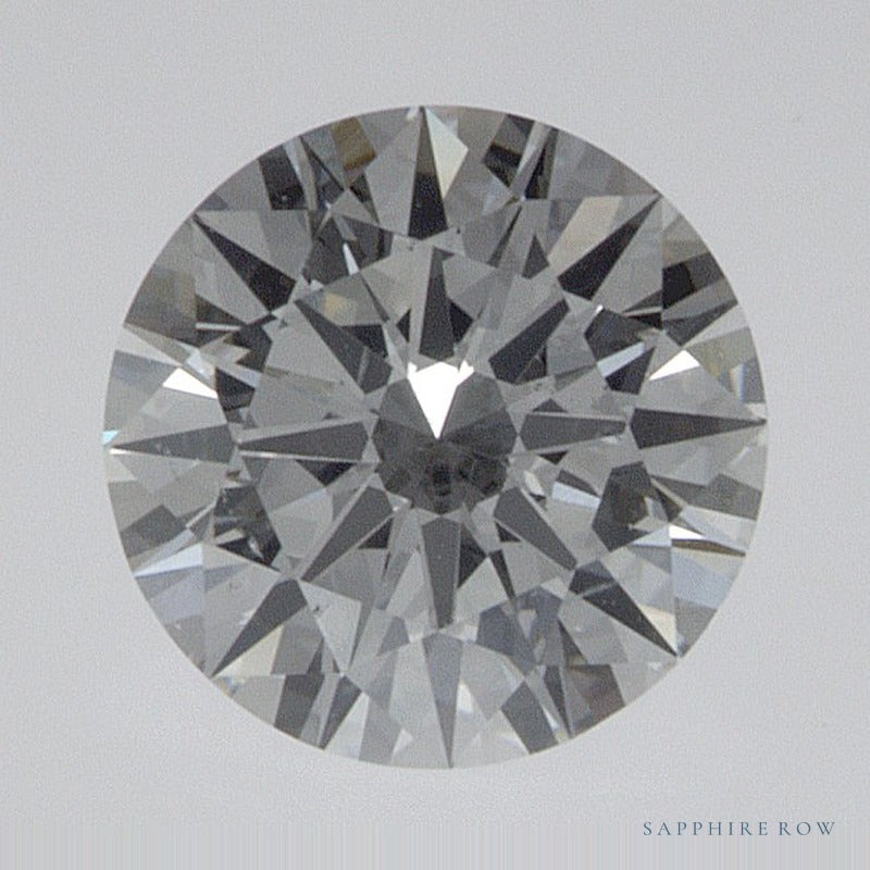 0.65 ct natural diamond, round cut | Sapphire Row · cut7