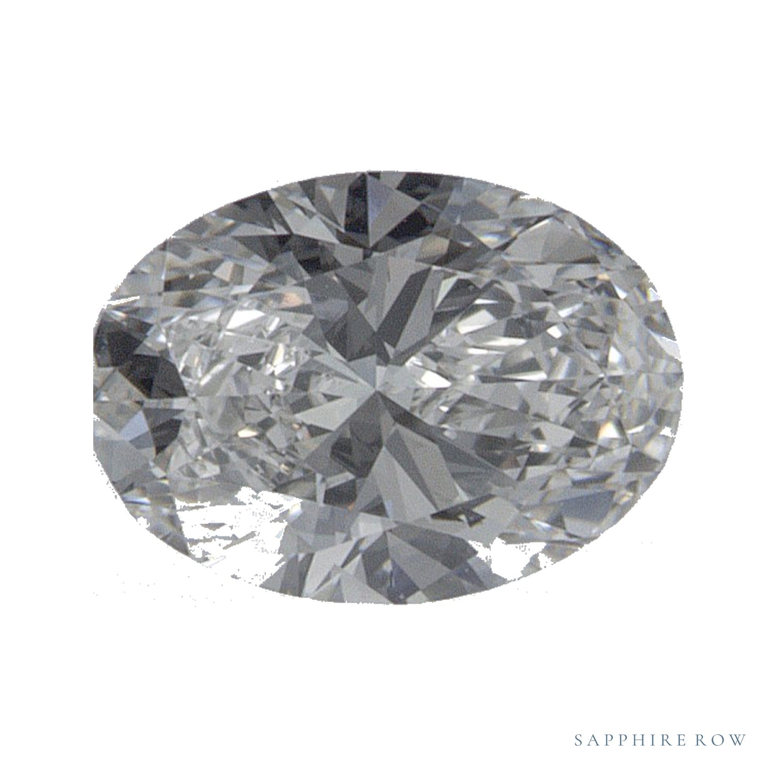 0.65 ct Oval Natural Diamond – E VVS1 — Sapphire Row · cut · cut3 · cut4