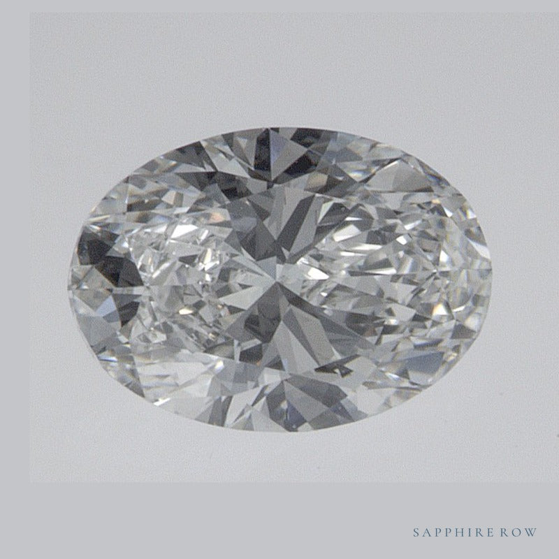 0.65 ct natural diamond, oval cut | Sapphire Row · cut6