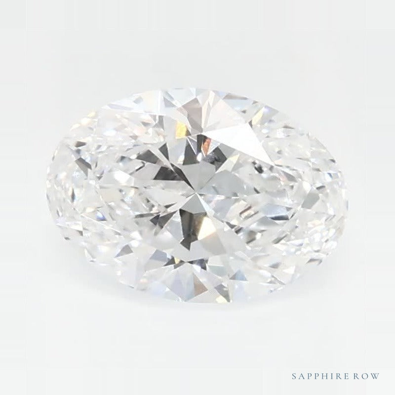 0.65 ct lab-grown diamond, oval cut | Sapphire Row · cut7