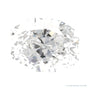 0.65 ct lab-grown diamond, oval cut | Sapphire Row
