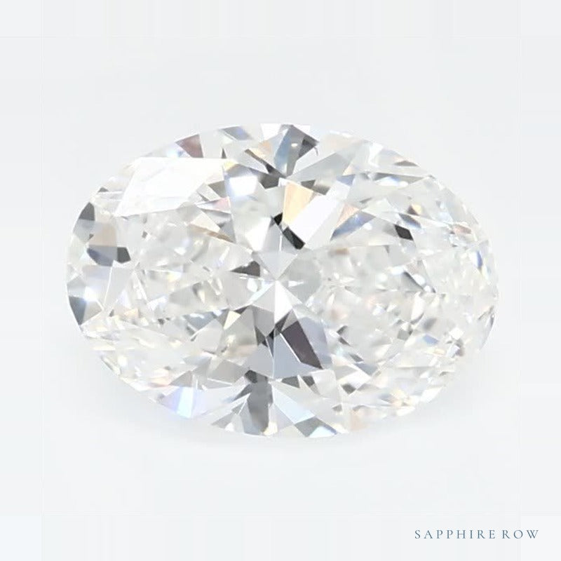 0.65 ct lab-grown diamond, oval cut | Sapphire Row · cut7